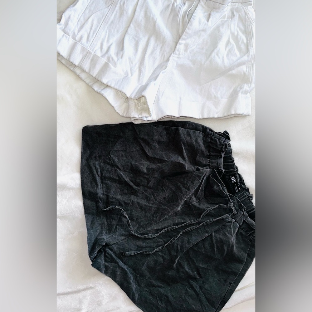 Zara high waist shorts 2 for summer size Medium
